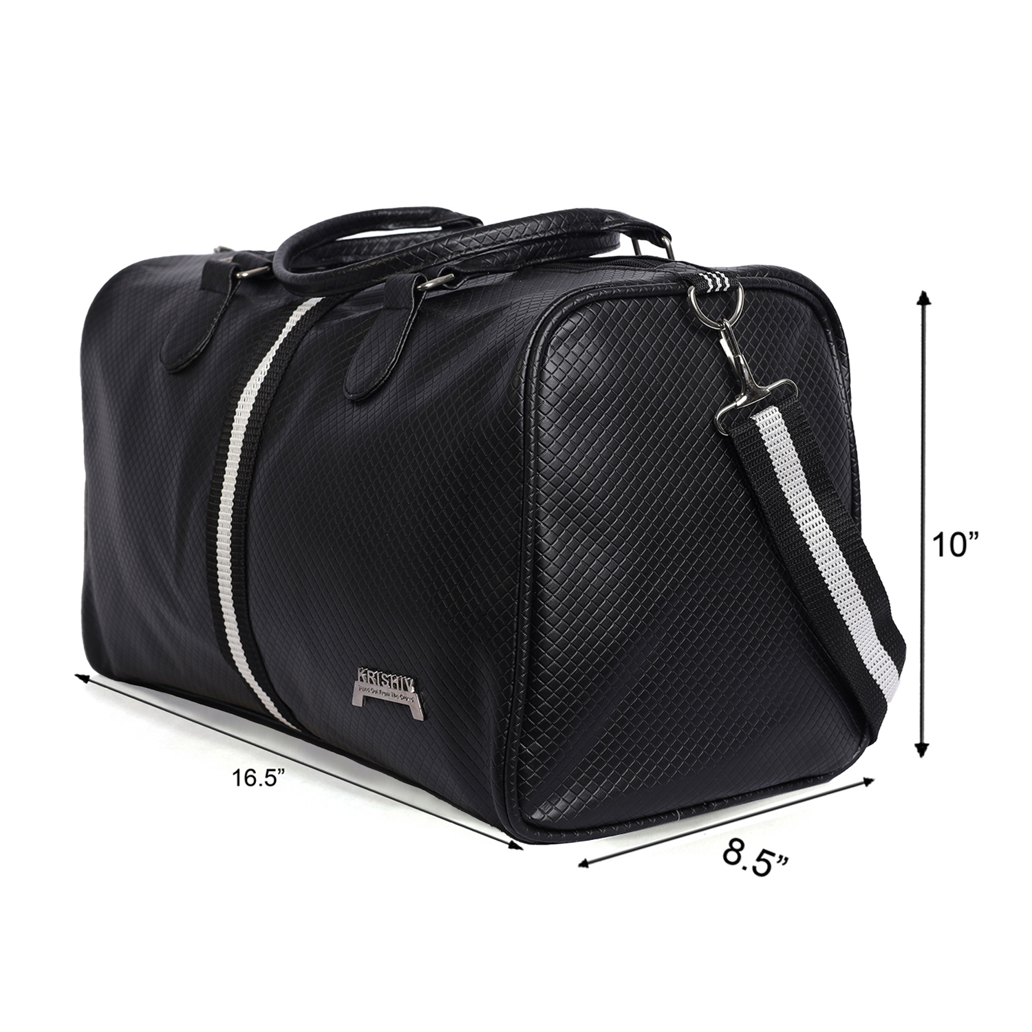 Bullfight Vegan Leather Stylish Travel Duffel Bag - Image 3