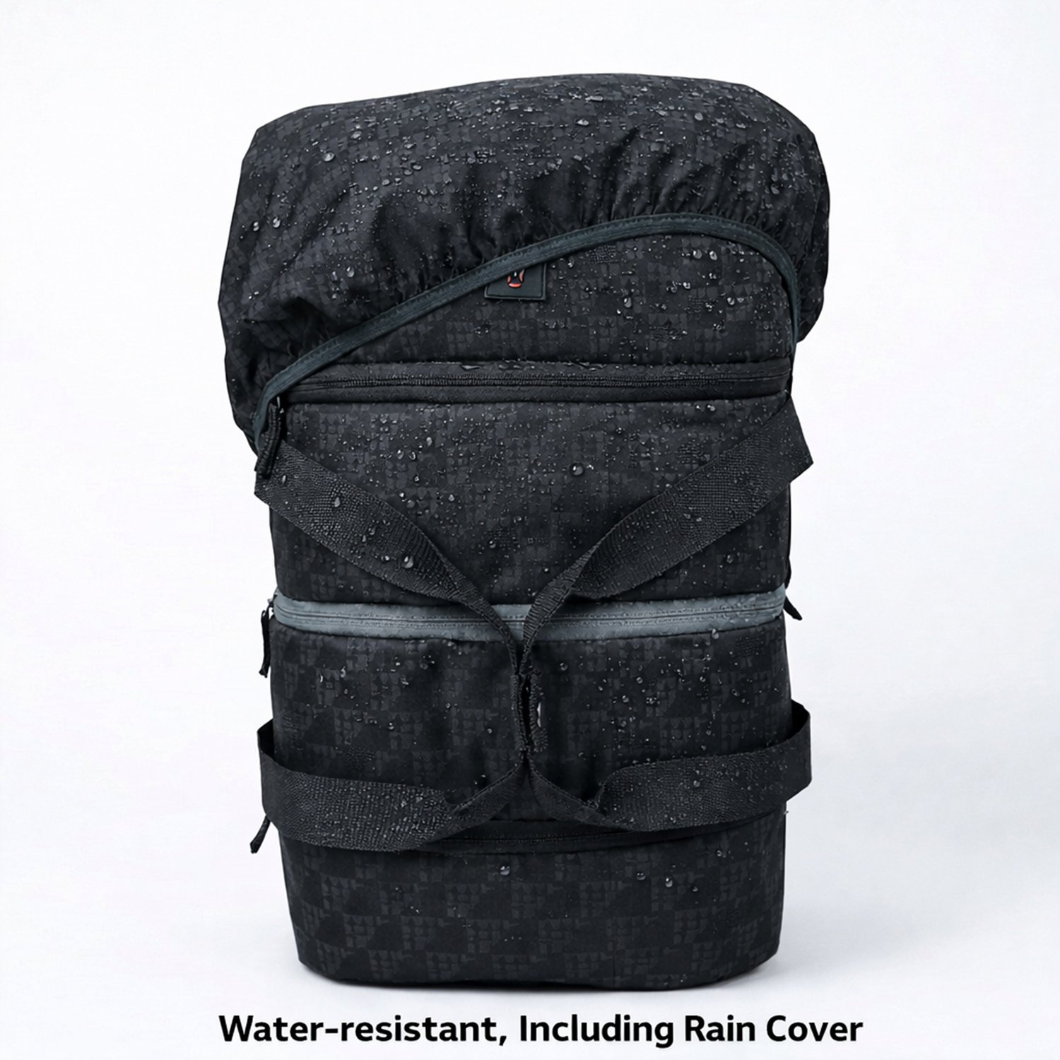 Cruz 44L Convertible Travel Duffel Backpack, Water-Resistant Carry-On with Rain Cover - Image 10
