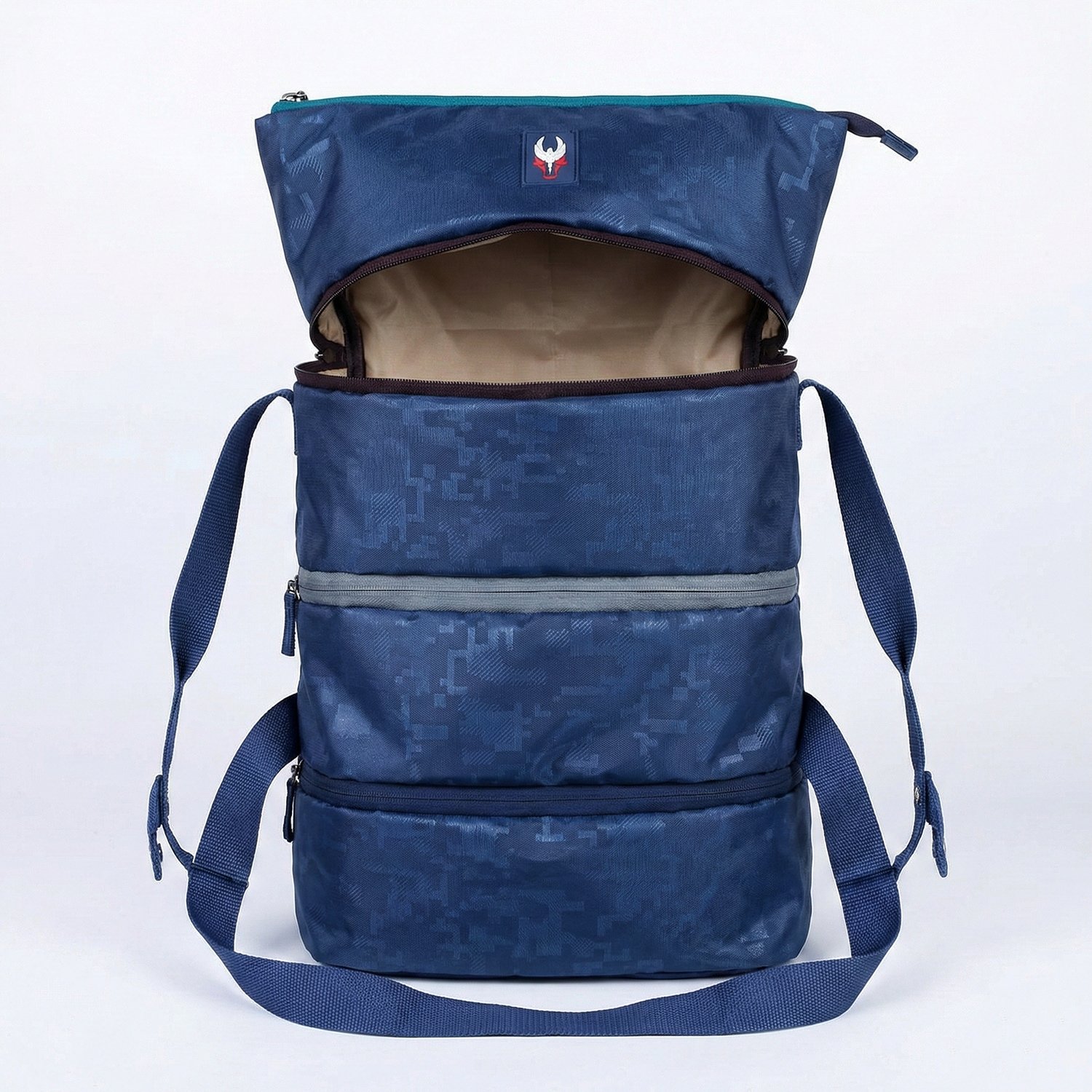 Cruz 44L Convertible Travel Duffel Backpack, Water-Resistant Carry-On with Rain Cover - Image 15