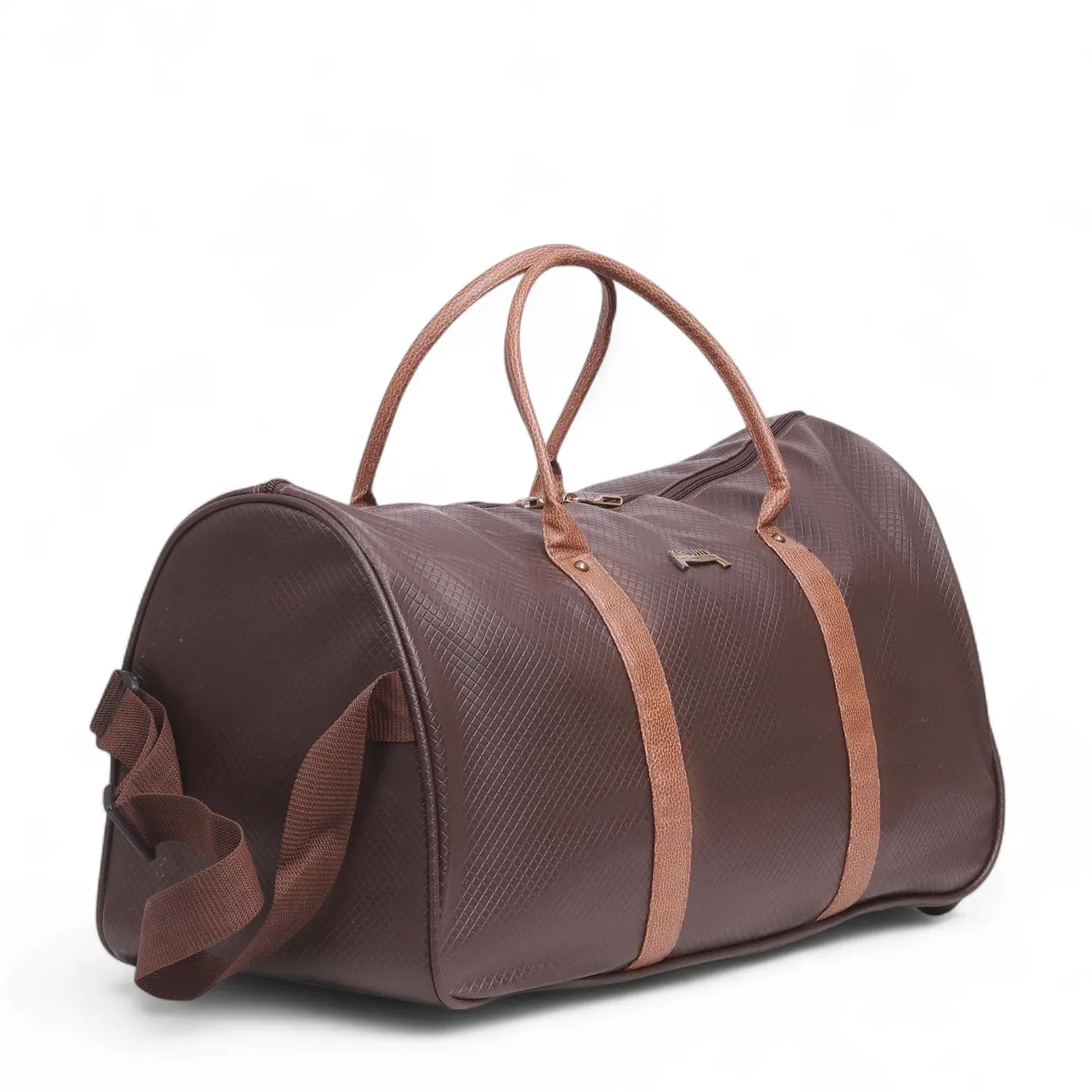 Bullfight Vegan Leather Travel Bags Travelling 2 Wheel Duffle Bag - Image 7