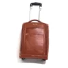 Scarto Small 2 Wheel Cabin & Check-in Set Vegan Leather Trolley Bag (18 inch) - Image 3
