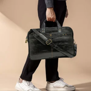 Sword Men and Women Unisex Vegan Leather Messenger Stylish Office Laptop Bags