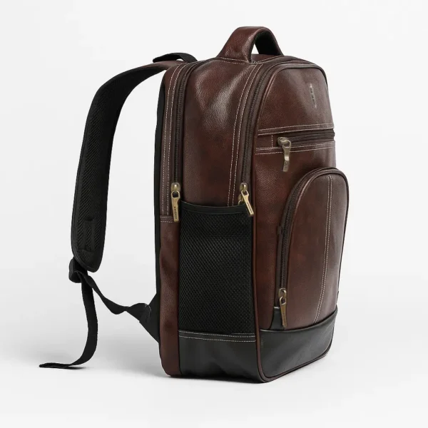 Woodly Executive Edge Stylish Faux Leather Laptop Bag for Professionals - Image 7
